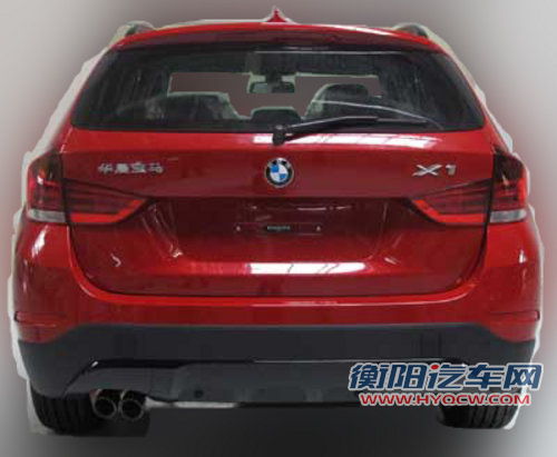 华晨宝马X1参数/无伪图曝光 新增运动版