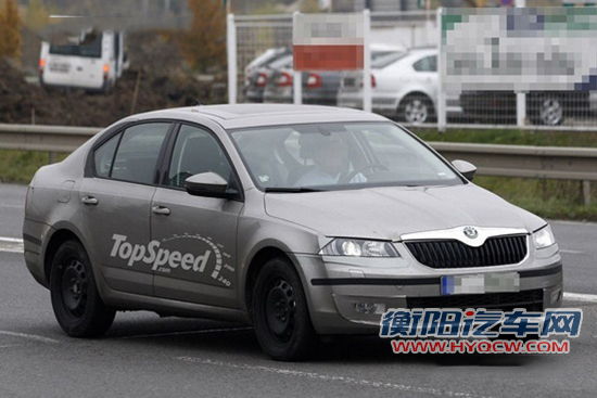 2013款斯柯达明锐官图曝光 弃用PQ35平台