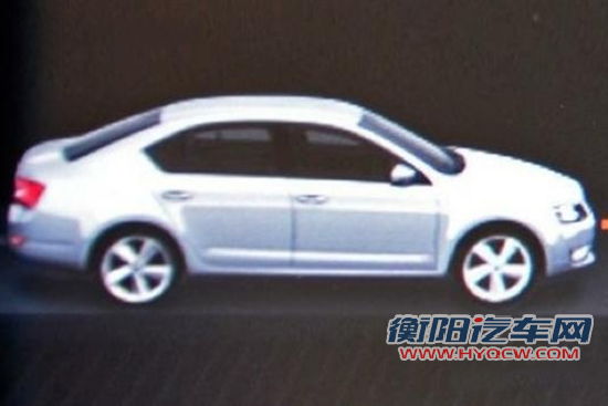 2013款斯柯达明锐官图曝光 弃用PQ35平台