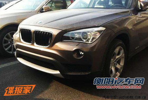 增加手动挡车型 改款华晨宝马X1谍照 汽车之家