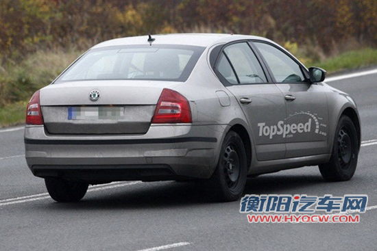 2013款斯柯达明锐官图曝光 弃用PQ35平台