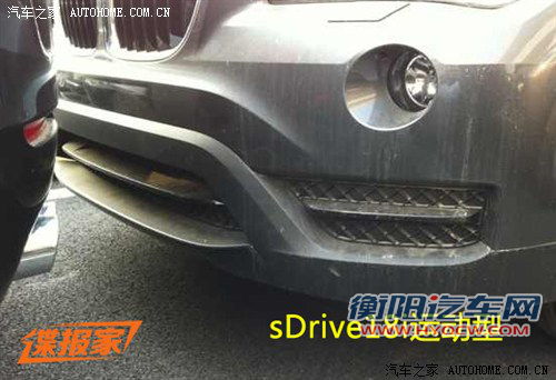 增加手动挡车型 改款华晨宝马X1谍照 汽车之家