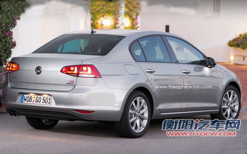 或2015年引入国内 新款速腾效果图曝光