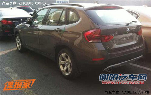 增加手动挡车型 改款华晨宝马X1谍照 汽车之家