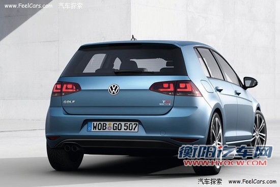 大众七代高尔夫官图 基于轻量化MQB平台