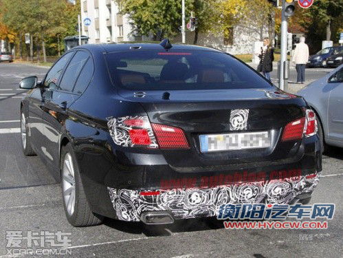 日内瓦车展发布 改款宝马5系谍照曝光