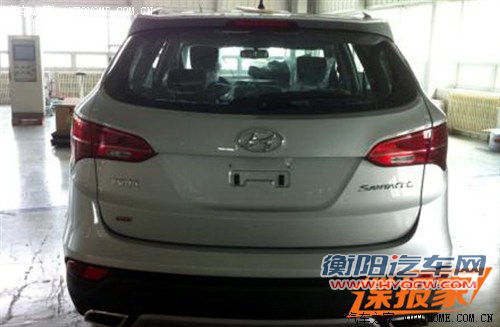 配2.4L/2.0T动力 北京现代新胜达定妆照 汽车之家