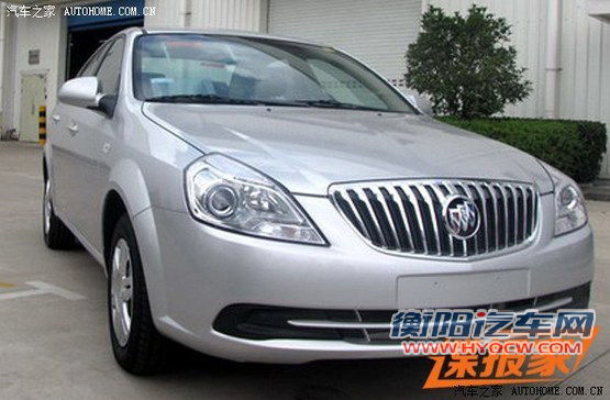 别克新款凯越申报图曝光 采用全新动力