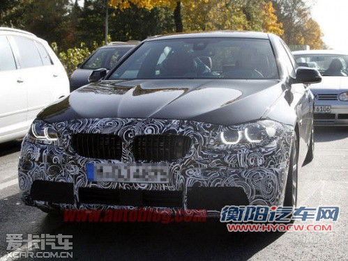 日内瓦车展发布 改款宝马5系谍照曝光