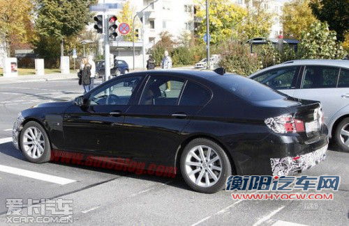 日内瓦车展发布 改款宝马5系谍照曝光