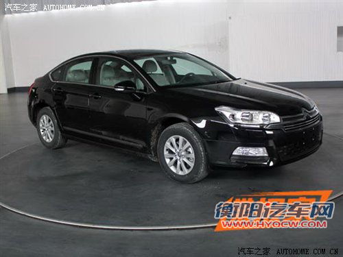 前脸变化明显 东风雪铁龙改款C5实车图 汽车之家