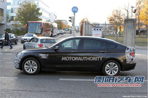 或2014年推出 改款宝马5系GT谍照曝光 汽车之家