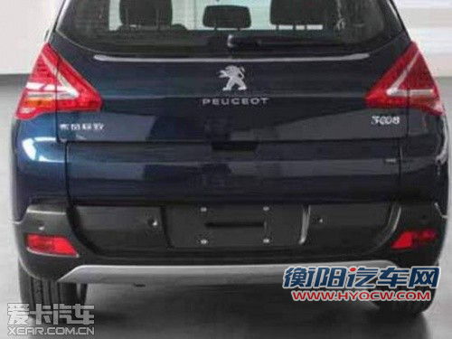 或年末上市 东风标致3008谍照独家曝光