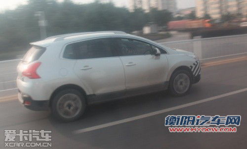 或年末上市 东风标致3008谍照独家曝光