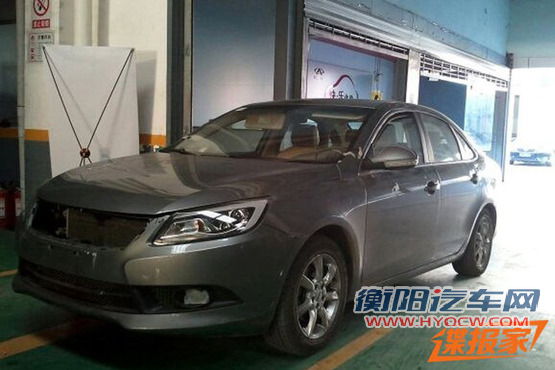 奇瑞M16最新无伪装谍照曝光 定位高于A3