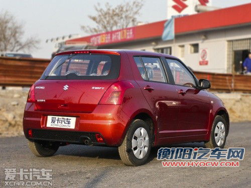 外观变化甚微 曝长安铃木改款雨燕谍照