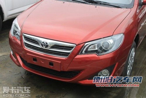 广州车展将亮相 新款花冠清晰谍照曝光