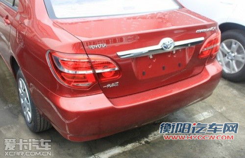 广州车展将亮相 新款花冠清晰谍照曝光