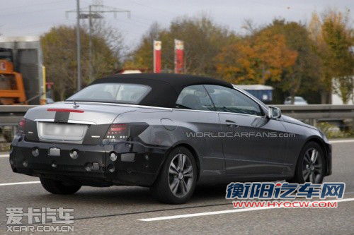 或明年发布 改款奔驰E级敞篷版谍照曝光