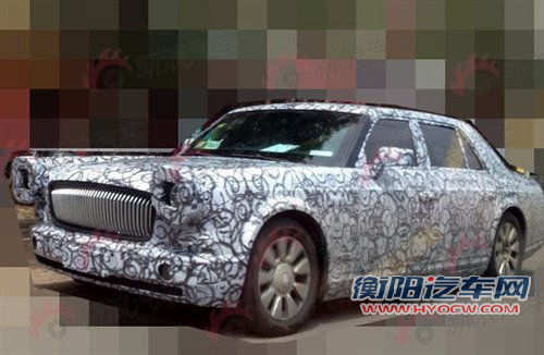 轴距3600mm 红旗L7实车路试谍照曝光 汽车之家