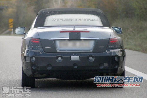 或明年发布 改款奔驰E级敞篷版谍照曝光