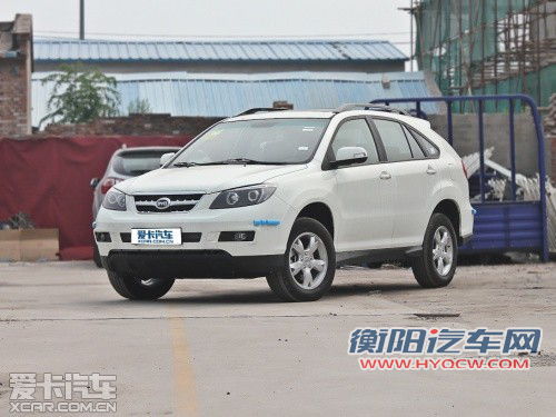 10万元自主SUV  GX7/比亚迪S6/海马骑士