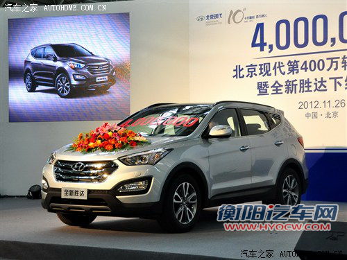 现代 北京现代 新胜达 2013款 2.0t 基本型