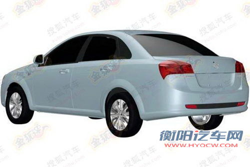 改款别克凯越申报图