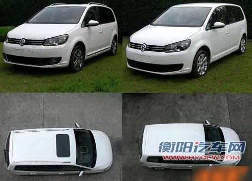2013款大众途安实车照