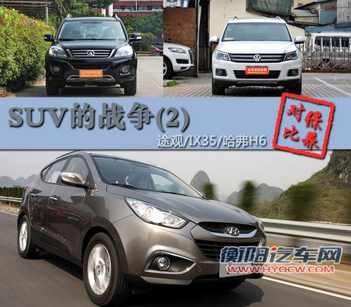 SUV的战争(2) 途观/IX35/哈弗H6保养对