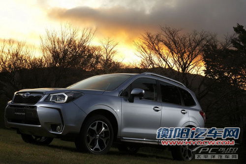 新一代斯巴鲁森林人官图发布 明年进口
