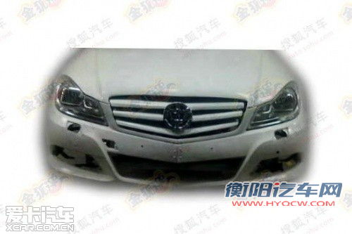 套奔驰C级前脸? 换代中华尊驰谍照曝光
