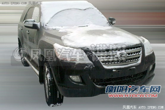 广汽吉奥G5自动挡谍照 配备5AT变速箱