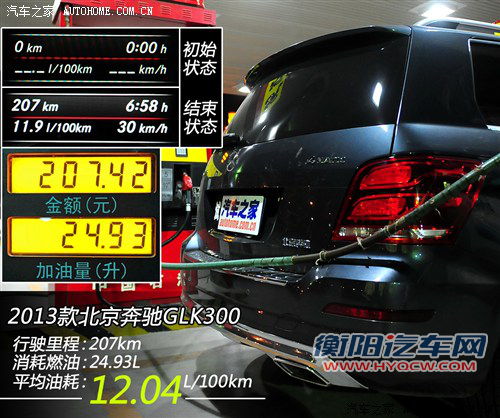 奔驰北京奔驰奔驰glk级2013款 glk300 4matic 时尚型