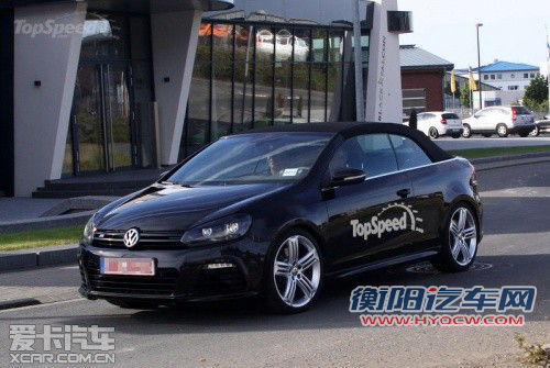 有望明年推出 高尔夫R敞篷版谍照曝光