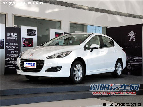 标致东风标致标致3082012款 1.6l 手动风尚型