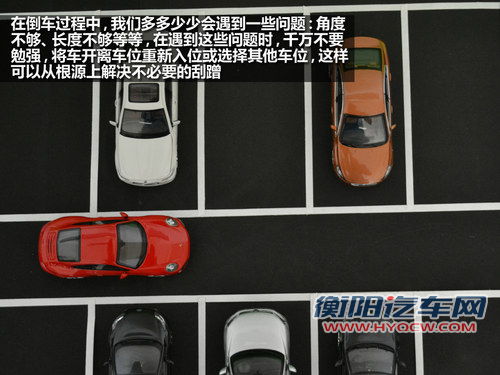 汽车安全手册：停车攻略之“非”字型停车