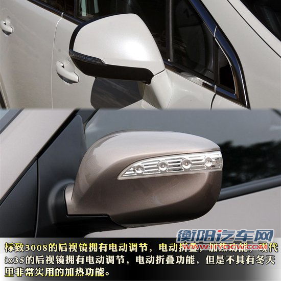 涡轮增压VS自然吸气 标致3008对比现代ix35
