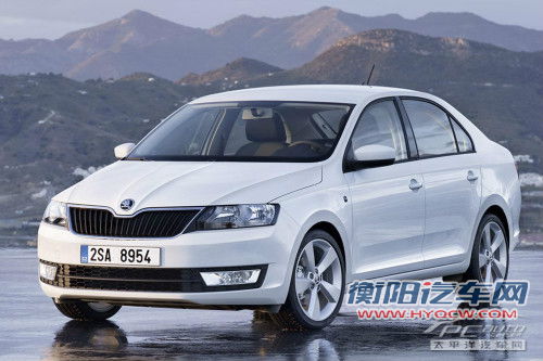 斯柯达Rapid路试谍照