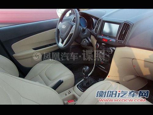 或夏季上市 奇瑞E3最新路试谍照曝光