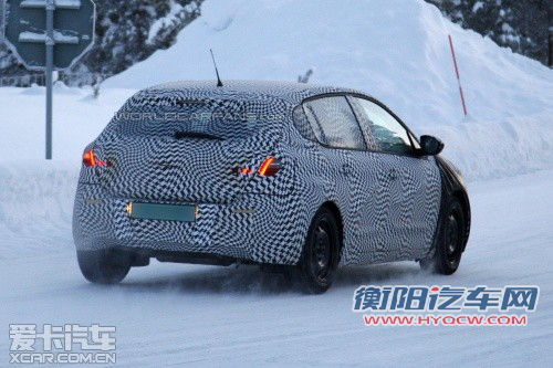 今年年内发布 全新标致308最新谍照曝光