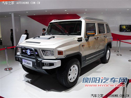 硬派越野范 东风HUV量产版专利图曝光