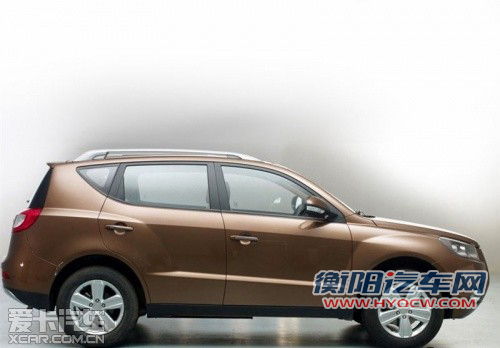 与GX7高度相似 吉利英伦SX7春节后上市
