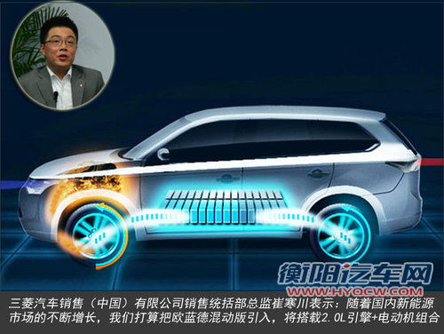 在华布局新能源 三菱欧蓝德混动版将引入