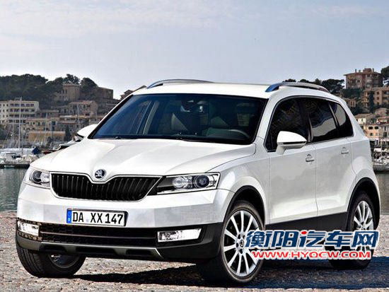 [海外车讯]斯柯达7座SUV效果图 竞争汉兰达