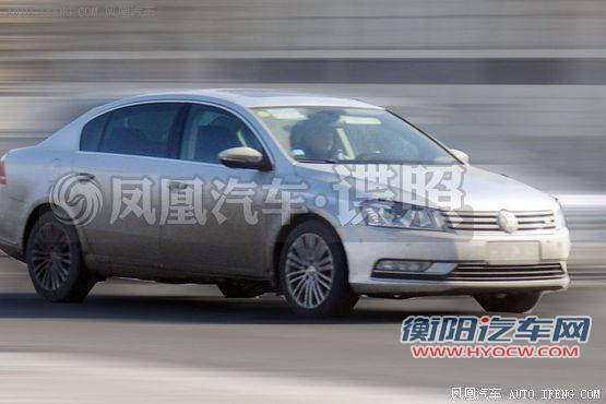 新款迈腾3.0 V6实车曝光 上海车展首发