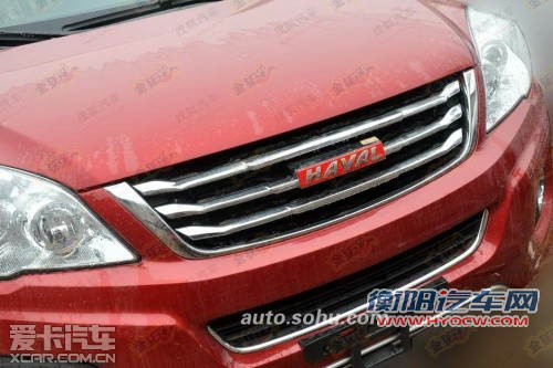 换装新Logo 长城哈弗H6无伪谍照再曝光
