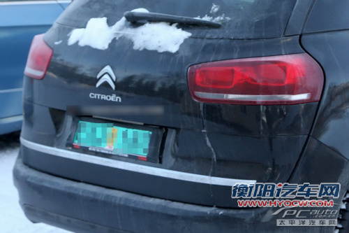 全新雪铁龙C4毕加索实车 内饰首次曝光
