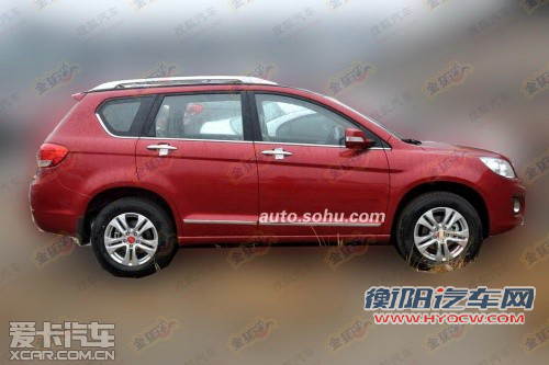 换装新Logo 长城哈弗H6无伪谍照再曝光