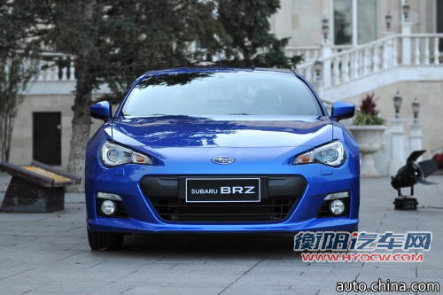 斯巴鲁BRZ今日上市 预计售价30万元左右